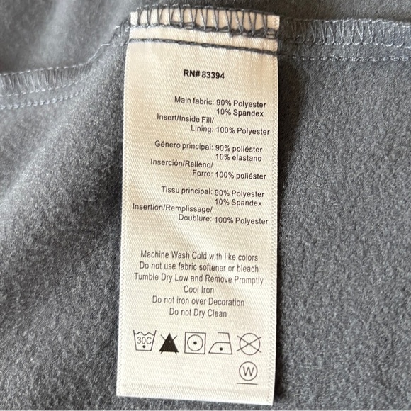 Asics Men's Performance INSULATED VEST Silver/Gray Size Small - Down / Fleece - Picture 7 of 9